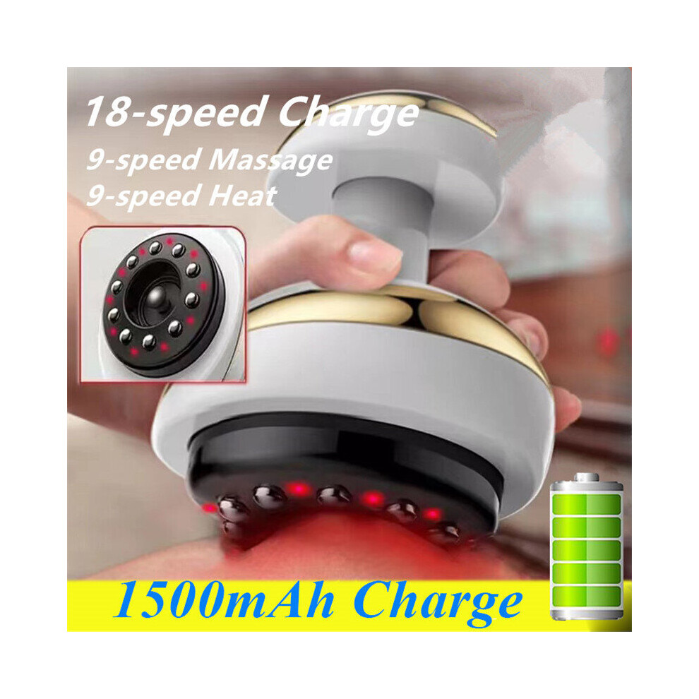 Dechoicelife (A-18-Speed Charging) Massager For Body Cellulite Massager Body Massager Electric Back Massager For Cellulite And Fat Guasha Slimming Foot Massager