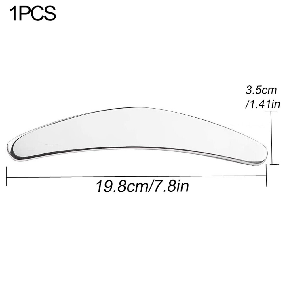 Dechoicelife Ivory (A-) Medical Stainless Steel Gua Sha Scraper Physical Therapy Fascia Knife Myofascial Release Iastm Tools Physiotherapy Knife