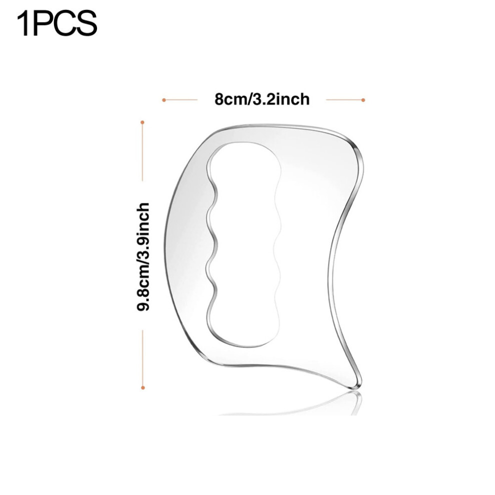 Dechoicelife (A-Army Green) Medical Stainless Steel Gua Sha Scraper Physical Therapy Fascia Knife Myofascial Release Iastm Tools Physiotherapy Knife
