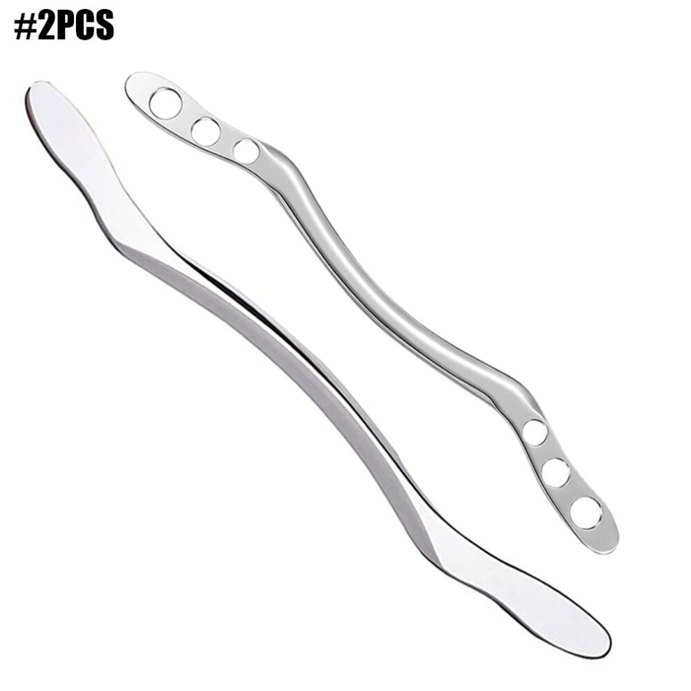 Dechoicelife (A-2Pcs) Gua Sha Board Massage Tools Deep Tissue Massage Fascia Recovery Muscle Mssager Guasha Scraping Board Gua Sha Scraper
