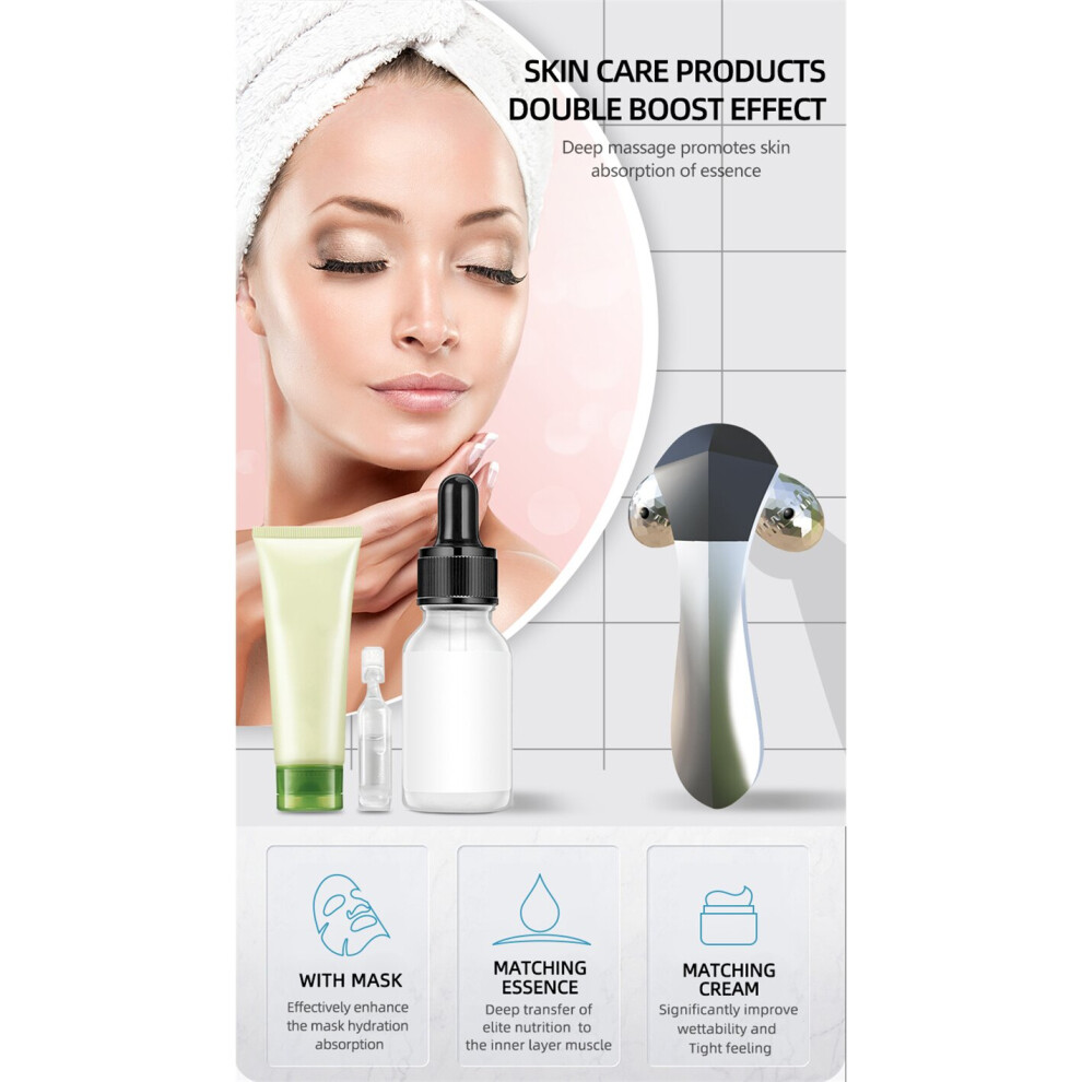 Dechoicelife (A-Manual Ems) 2023 Microcurrent Facial Massager Anti Wrinkles Face Lift Roller Skin Tightening Machine Face Firming Beauty Device