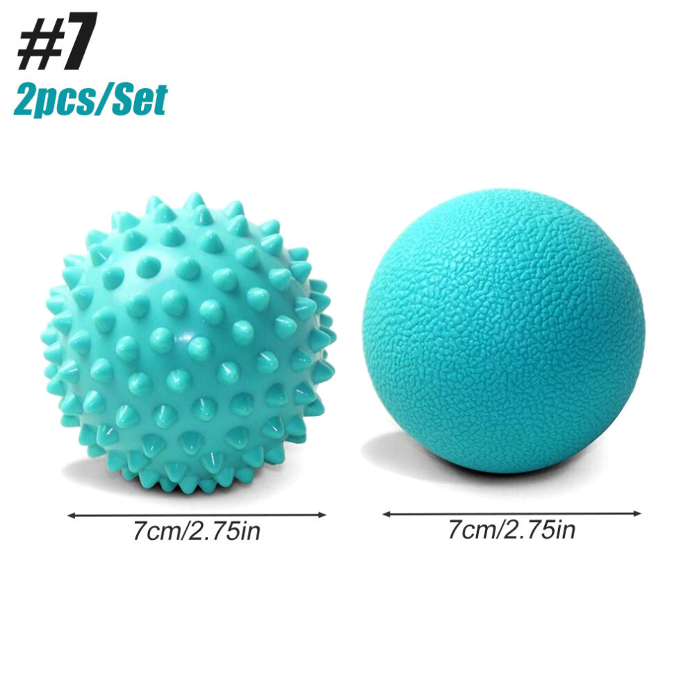 Dechoicelife (A-Set 7) Foot Massage Roller Heel Spur Hedgehog Ball Foot Massage Roller For Relief Of Muscle Soreness, Plantar Fasciitis Pain Relief