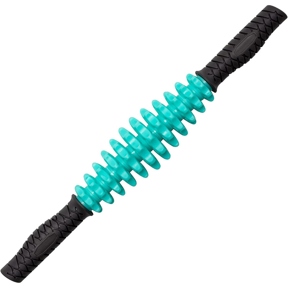 Dechoicelife Blue (A-) Massage Roller Stick, Cellulite Massager, Therapy Muscle Roller For Back, Fascia, Legs,Foot, Neck