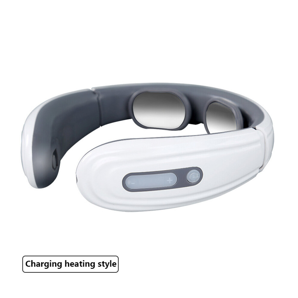 Dechoicelife Smart Electric Neck And Shoulder Pulse Massager Kneading Tens Wireless Heat Cervical Vertebra Relax Pain Relief Massage Machine