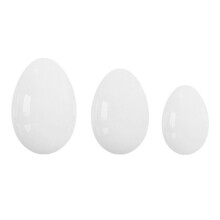 (a-3pcs Undrilled 03) 3Pcs Undrilled Yoni Egg Set Natural Jade Massage Egg Vaginal Muscle Firming Women Pelvic Kegel Exerciser Jade Massager Kegel Egg