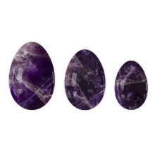 (a-3pcs Undrilled 15) 3Pcs Undrilled Yoni Egg Set Natural Jade Massage Egg Vaginal Muscle Firming Women Pelvic Kegel Exerciser Jade Massager Kegel Egg