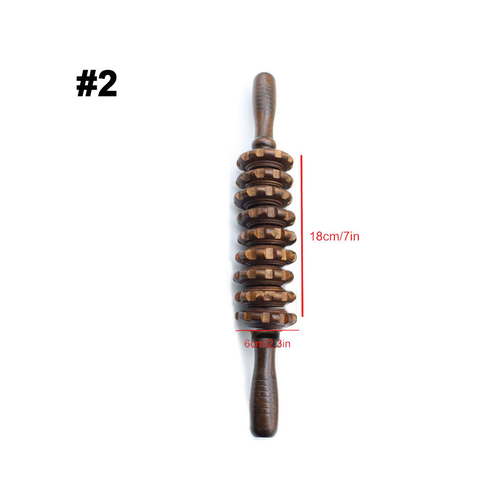 Dechoicelife (A-Type 2) 1Pcs Handheld Cellulite Blasters Massage Trigger Point Manual Muscle Release Roller Stick Massager For Muscle Pain Relief Tool