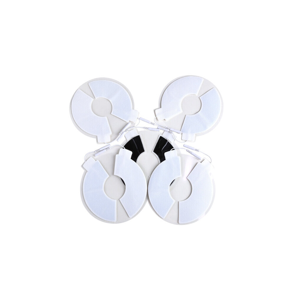 Dechoicelife (A-5Pcs) Breast Physiotherapy Electric Tens Breast Electrode Pads For Chest Adhesive Patches Acupuncture Machine Chest Massager