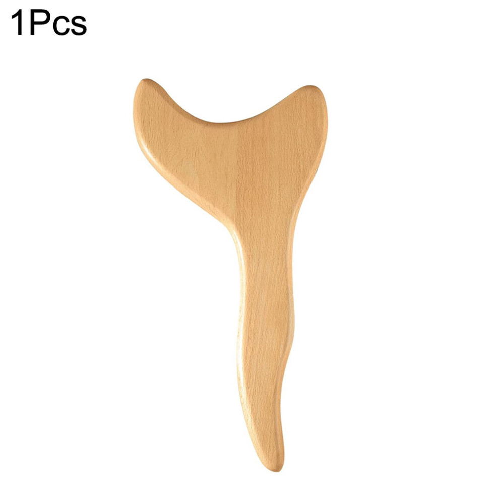 Dechoicelife (A-Auburn) Professional Lymphatic Drainage Massager Wood Therapy Massage Tools For Anti Cellulite Body Sculpting Lymphatic Drainage