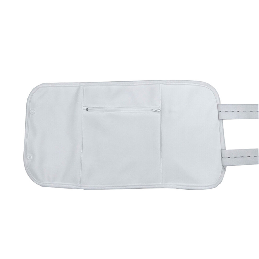 Dechoicelife White (A-) New Reusable Waist Wrap Castor Oil Pack Kits For Insomnia Constipation Inflamma Back Massager Waist Massage Tools Accessories