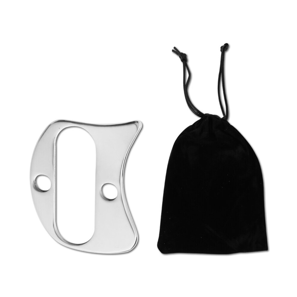 Dechoicelife (A-A) Fitness Muscle Scraping Massager Skin Tissue Myofascial Release Physical Therapy Fascial Knife Gua Sha Scraper Stainless Steel