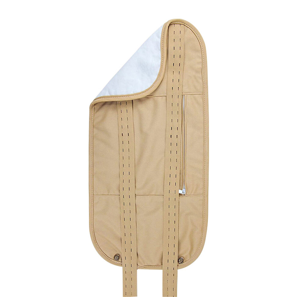 Dechoicelife (A-Khaki) New Reusable Waist Wrap Castor Oil Pack Kits For Insomnia Constipation Inflamma Back Massager Waist Massage Tools Accessories