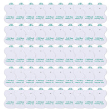 (a-50pcs pads(25 packs)) EMS Muscle Stimulator Electrodes Pads Tens Physiotherapy Accessories Self Adhesive Replacement Patch for Electric Body Massager
