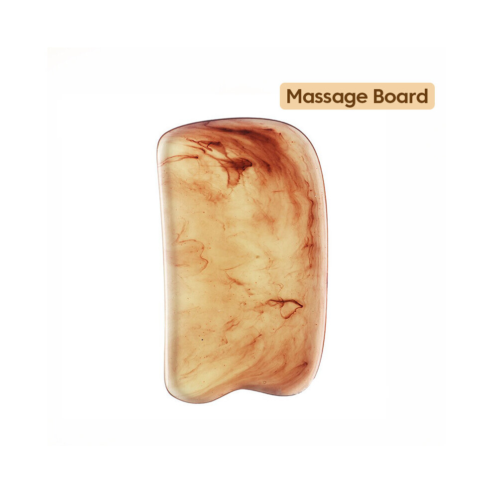 Dechoicelife (A-Massage Board) Olaf Resin Gua Sha Scraping Massage Scraper Face Massager Acupuncture Guasha Board Massager For Neck Skin Eye Care Spa Massager