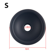 (a-S) Male Penis Pump Ring Silicone Sleeve Penis Extender Trainer Accessories Penis Erection Enlarger Exerciser Adult Sex Toys for Men