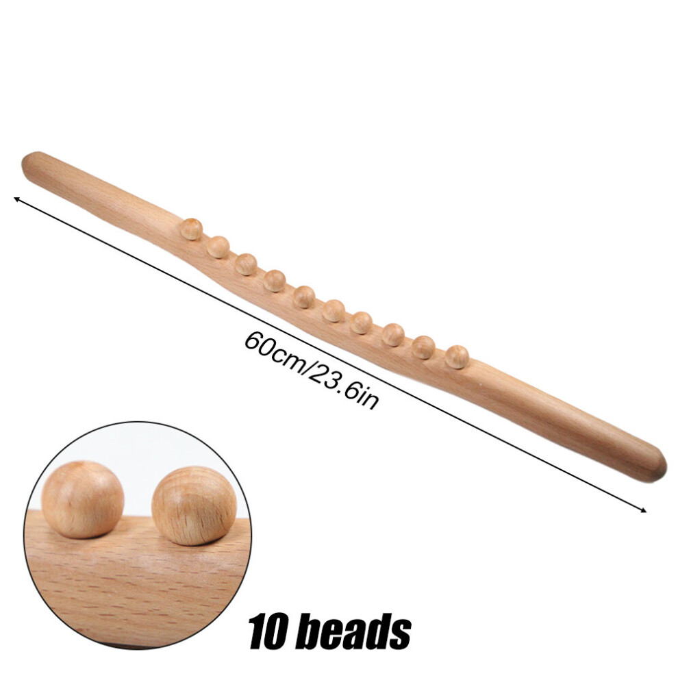 Dechoicelife (A-Type2-3) Guasha Lymphatic Massager,Wood Body Sculpting Tools &Lymphatic Drainage Tool.anti Cellulite,Increase Circulation,Muscle Recovery