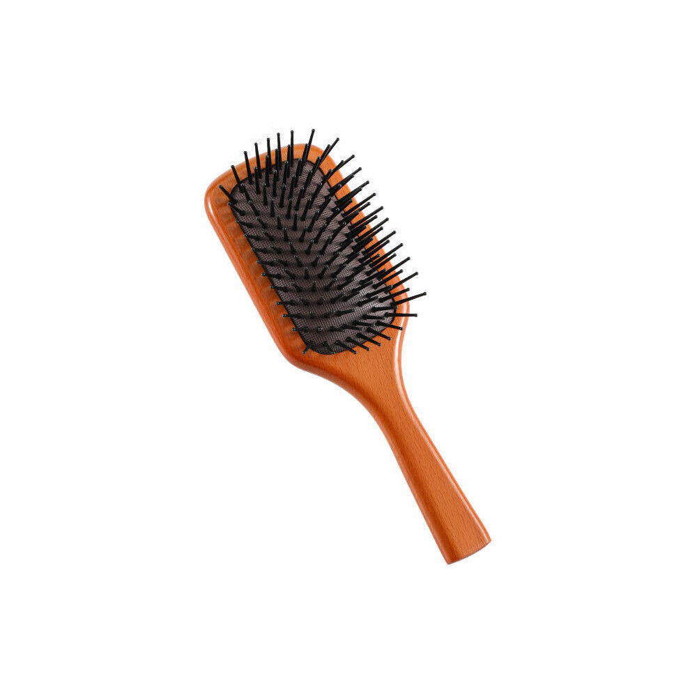 Dechoicelife (A-Small) Massage Comb Net Red Solid Wood Gasbag Anti Static Hair Air Cushion Wooden Hairbrush Massage Artifact Detangle Hair Styling