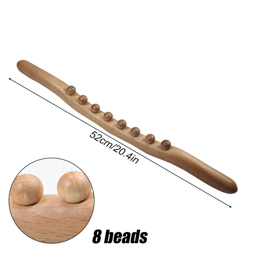 Dechoicelife (A-Type2-1) Guasha Lymphatic Massager,Wood Body Sculpting Tools &Lymphatic Drainage Tool.anti Cellulite,Increase Circulation,Muscle Recovery