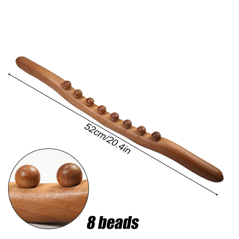 Dechoicelife (A-Type2-2) Guasha Lymphatic Massager,Wood Body Sculpting Tools &Lymphatic Drainage Tool.anti Cellulite,Increase Circulation,Muscle Recovery