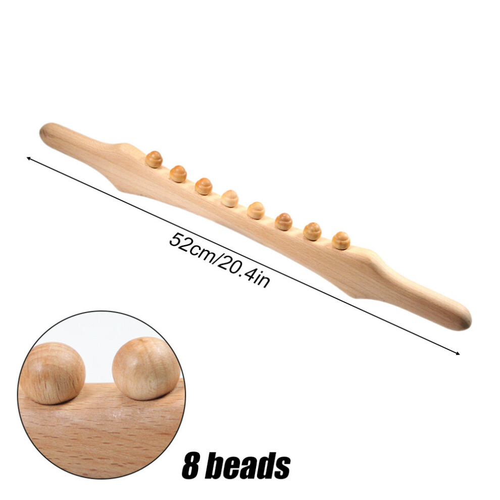 Dechoicelife (A-Type3-1) Guasha Lymphatic Massager,Wood Body Sculpting Tools &Lymphatic Drainage Tool.anti Cellulite,Increase Circulation,Muscle Recovery