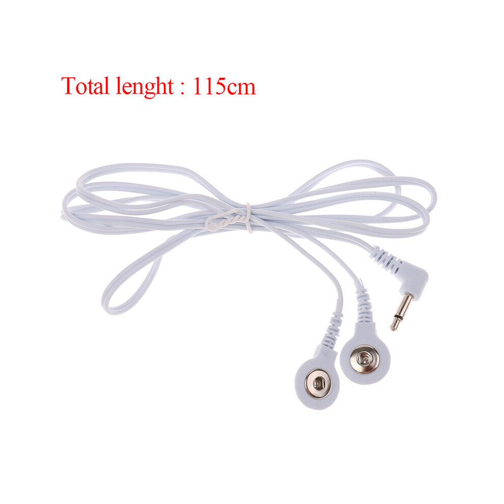 Dechoicelife (A-3.5Mm 2Buttons) 2/4Buttons New Electrotherapy Electrode Lead Electric Shock Wires Cable For Tens Massager Connection Cable Massage & Relaxation