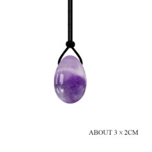 (a-Egg-Zi-S) 1PCs Yoni Egg Natural Jade Stone Yoni Jade Egg Rose Quartz Egg Kegel Egg Vaginal Tightening Ball Ladies Kegel Exerciser Gifts
