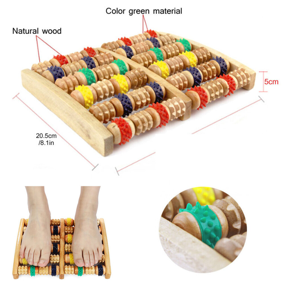 Dechoicelife (A-Style 9) Tcare Wooden Lymphatic Drainage Massager Paddle Manual Anti-Cellulite Gua Sha Tool Muscle Pain Relief Soft Tissue Therapy Device