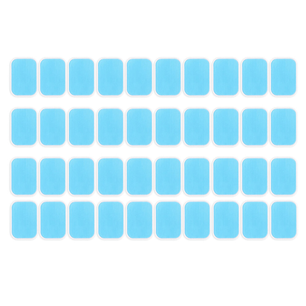 Dechoicelife (A-40Pcs(20 Pack)) Gel Pads For Neck Massager Ems Trainer Abdominal Gel Stickers Fitness Hydrogel For Abdomen Muscle Stimulator Slimming Machine