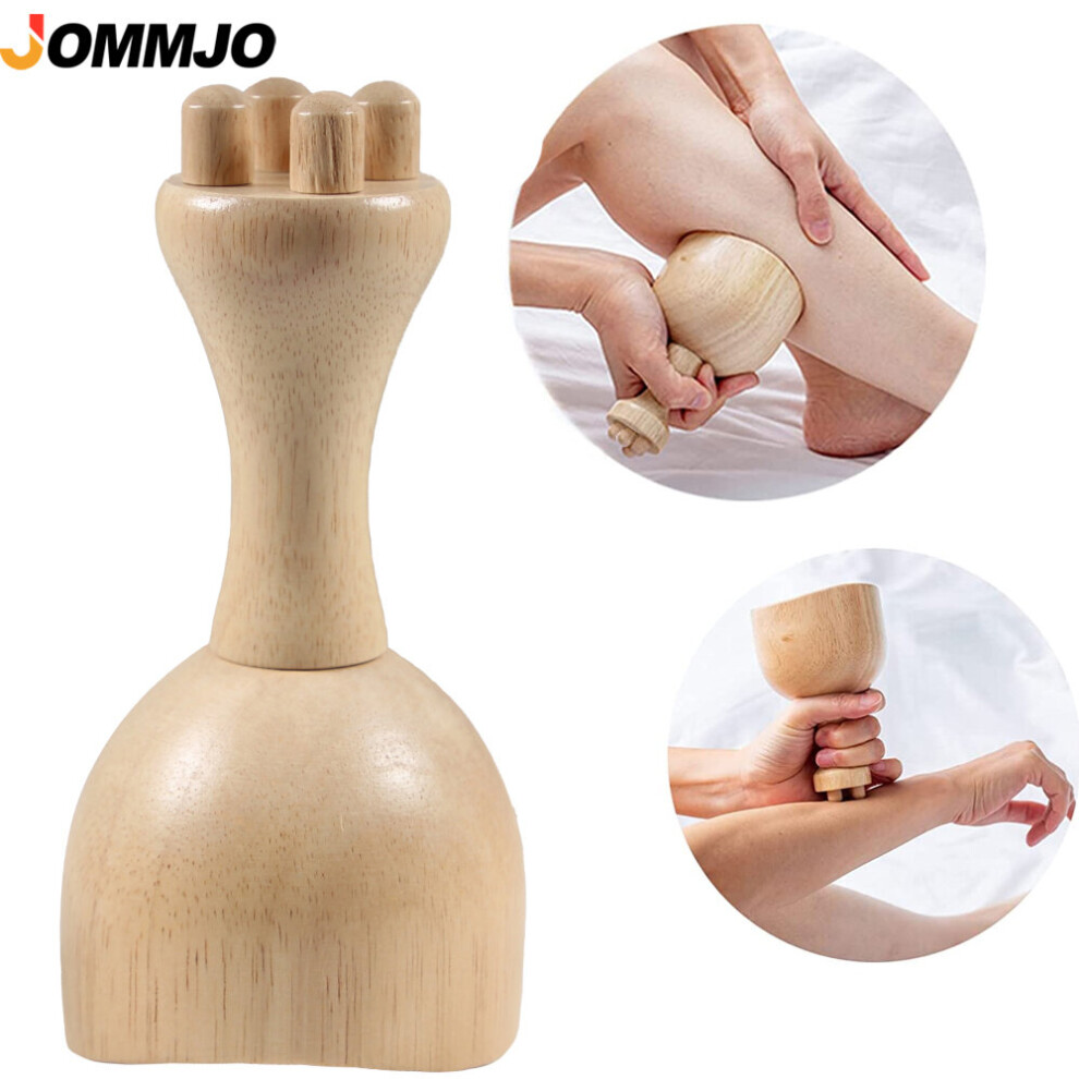 Dechoicelife Wood Therapy Cup, Wood Therapy Massage Tools For Body Shaping, Body Sculpting Tool For Lymphatic Drainage & Cellulite Reduction
