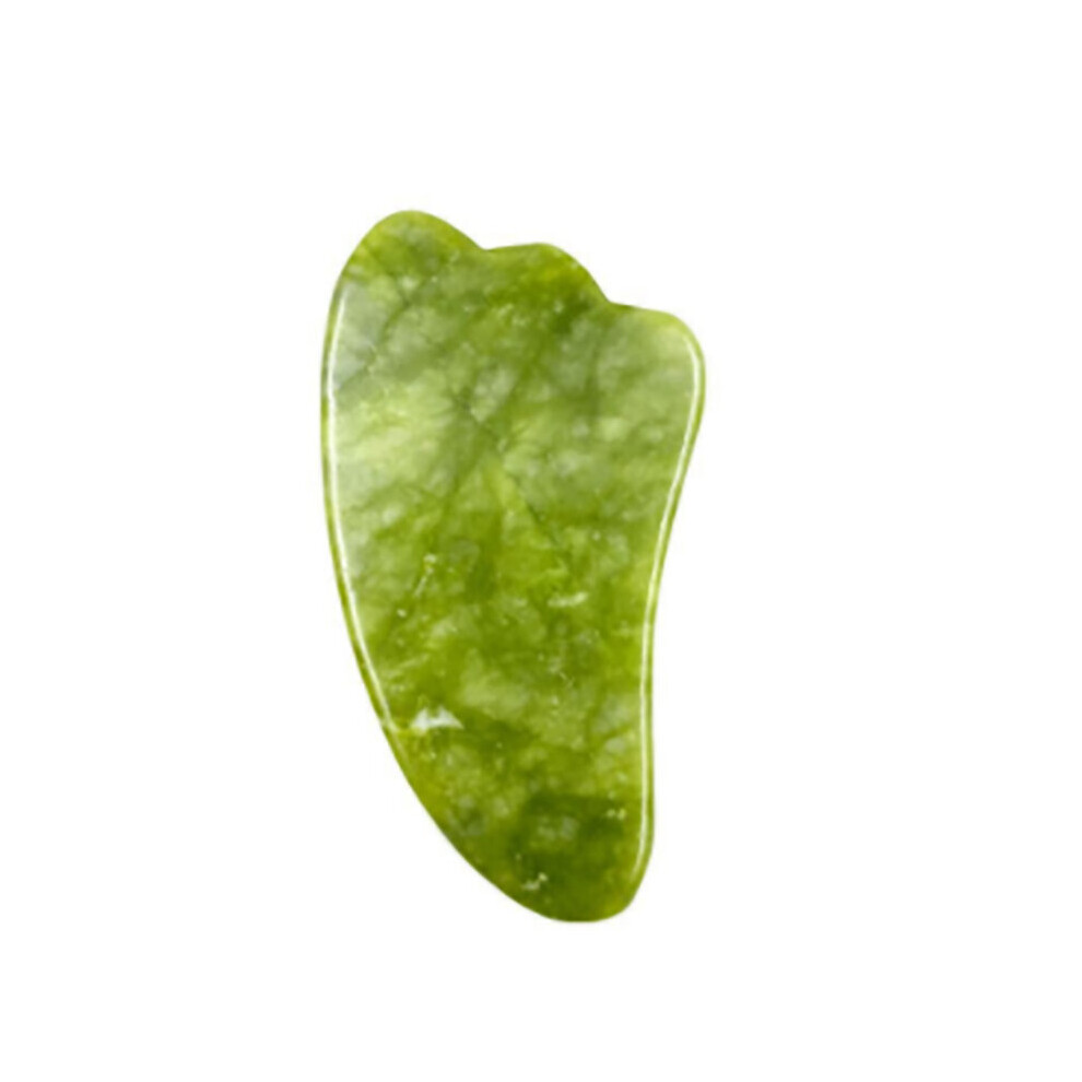 Dechoicelife (A-A) Natural Jade Massage Roller Guasha Board Spa Scraper Stone Facial Anti-Wrinkle Treatment Body Facial Massager Health Care Tools