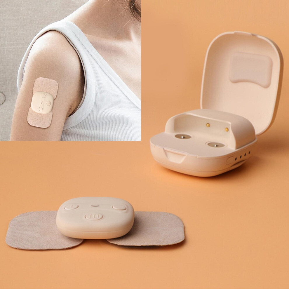 Dechoicelife Portable Mini Massager Tens Unit Massage Sticker Device For Cervical Body Shoulder Neck