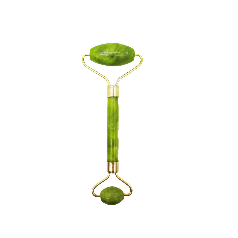 Dechoicelife (A-E) Natural Jade Massage Roller Guasha Board Spa Scraper Stone Facial Anti-Wrinkle Treatment Body Facial Massager Health Care Tools