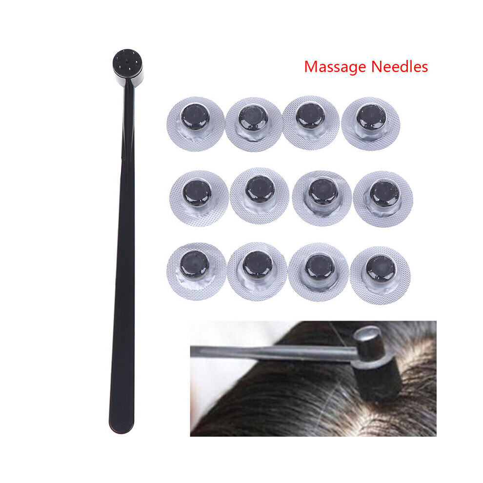 Dechoicelife Plum Blossom Needle Skin Needle Seven Star Needle Blood Needle Cupping Acupuncture Treatment With 12 Replacable Head Skin Needle