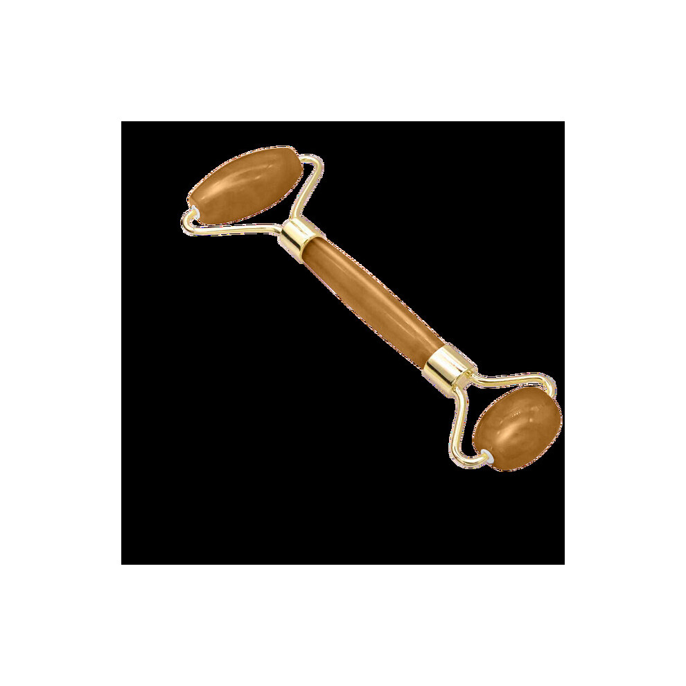 Dechoicelife Brown (A-Guasha Roller-) Olaf 2Pcs/Set Guasha Scraping Board Massage Scraper Face Massager Acupuncture Gua Sha Roller Acupoint Face Eye Care Spa Massag