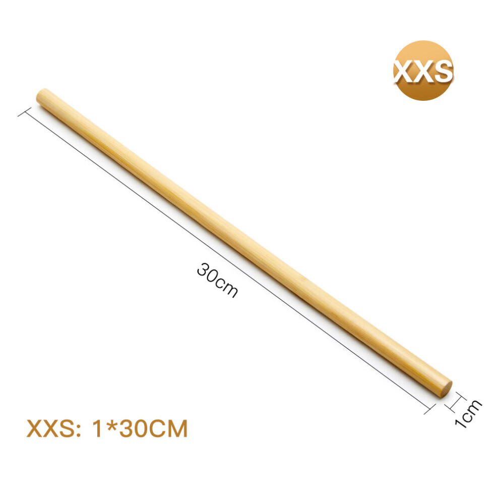 Dechoicelife (A-Xxs) Natural Bamboo Massage Stick Wood Therapy Fitness Stick Gua Sha Massage Muscle Pain Relief Maderoterapia Massager Anti-Cellulite