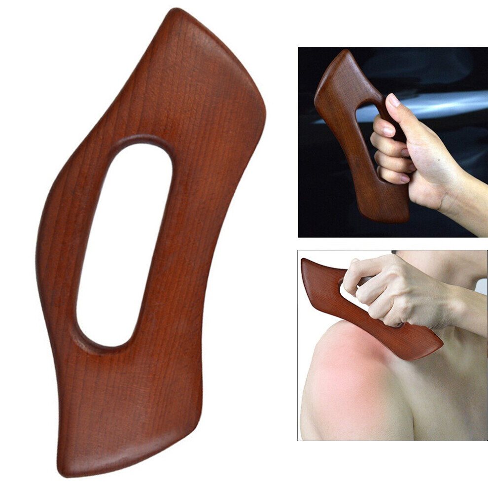 Dechoicelife (A-Style A-1Pcs) Wooden Scraping Massage Board Wood Therapy Massage Tool Lymphatic Drainage Guasha Massager For Anti Cellulite Muscle Relaxation