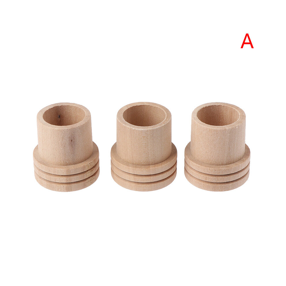 Dechoicelife 3Pcs/Lot Wooden Moxa Extinguisher Roller Roll Holder Stick Moxibustion Device