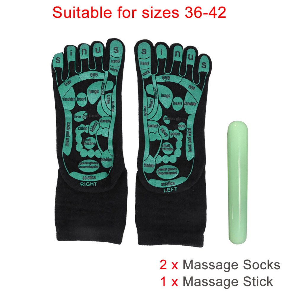 Dechoicelife (A-Multi) Gloves Hand Reflexology Acupoint Acupressure Tools Glove Hands Reusable Mittens Household Spa Point Exfoliator Textured