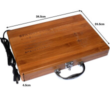 (a-NO.6 big size) Tontin massage stone heater box 220V and 110V hot stone for SPA massage (only case not including stones)