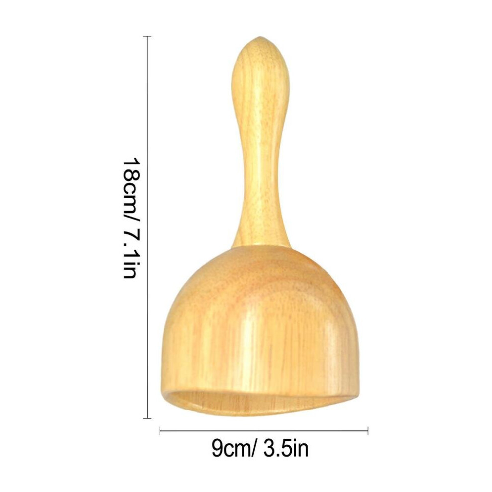 Dechoicelife Swedish Cup Wood Therapy Wood Therapy Massage Tools Swedish Cup Gua Sha Cup Lymphatic Drainage Massager Tools Swedish Cup Wood