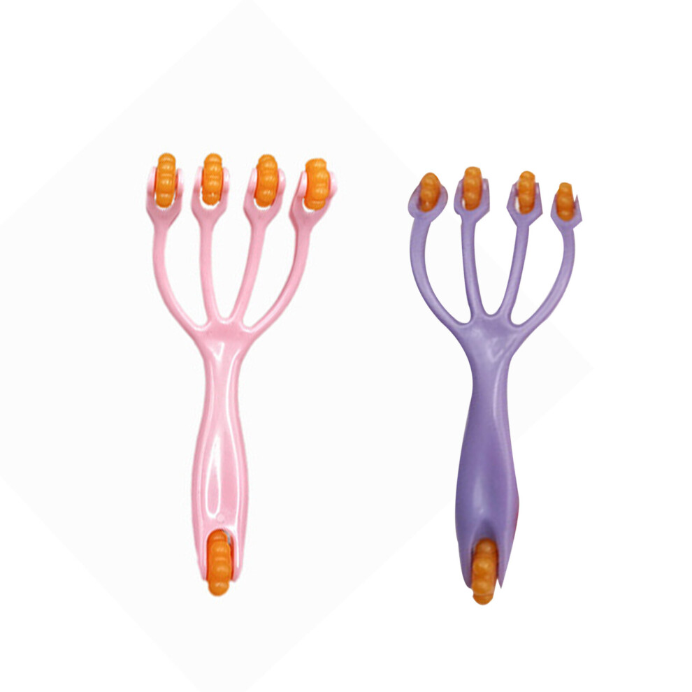 Dechoicelife Scalp Massager Protable Hand Held Spa Head Massager For Stress Relief In The Office Home Gifts For Father And Mother