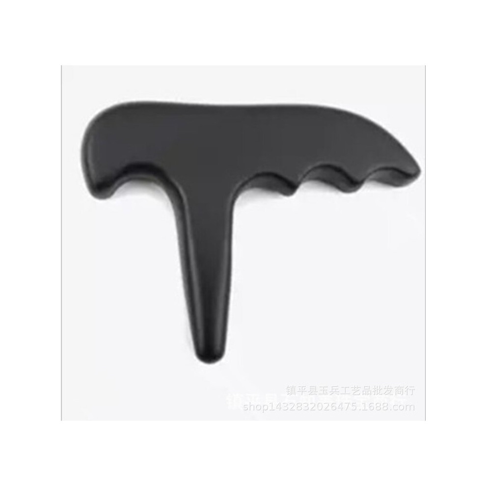 Dechoicelife (A-Type 2) Bian Stone Triangle Foot Feet Massager Gua Sha Acupuncture Shiatsu Tool Gua Sha Scraping Massage Instrument Therapy Massage