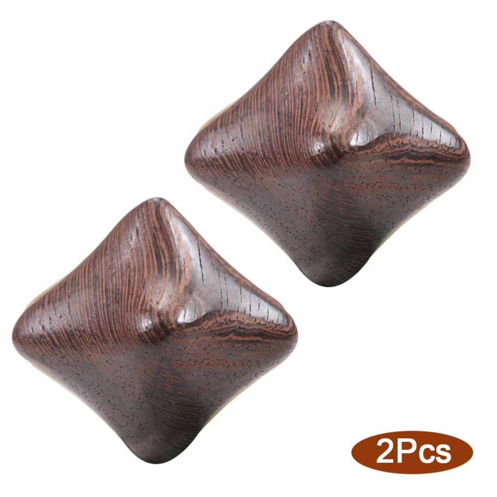 Dechoicelife (A-Set D-2Pcs) 2Pcs Wooden Massage Balls Star Shaped Hand Massage Balls Palm Acupuncture Ball For Body Foot Hand Blood Circulation Muscle Relax
