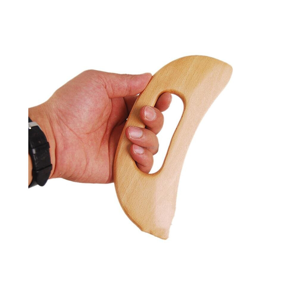 Dechoicelife (A-Style 8) Wooden Body Massage Tool Foot Reflexology Acupuncture Thai Massage Roller Therapy Meridians Scrap Lymphatic Health Care