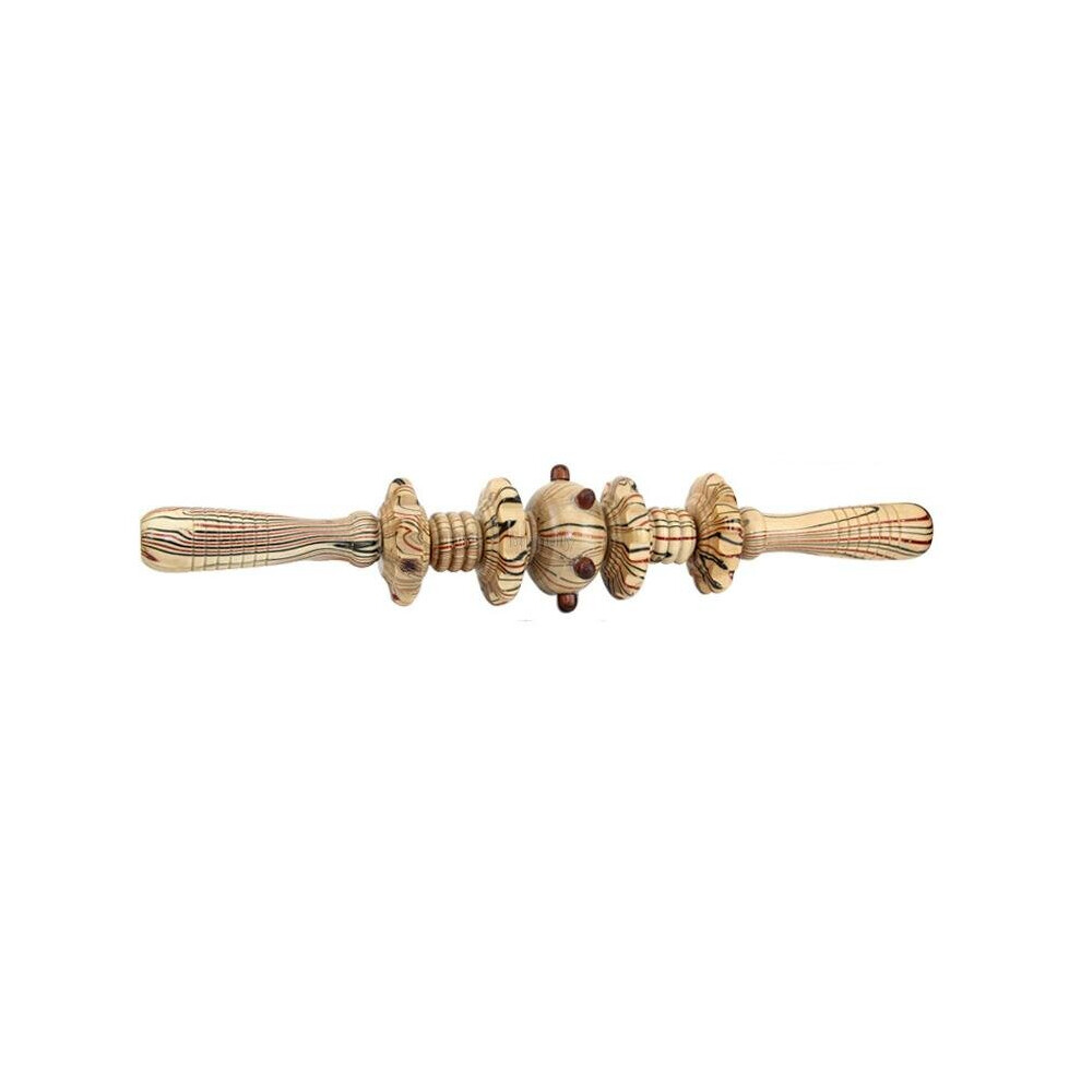 Dechoicelife (A-Style 10) Wooden Body Massage Tool Foot Reflexology Acupuncture Thai Massage Roller Therapy Meridians Scrap Lymphatic Health Care