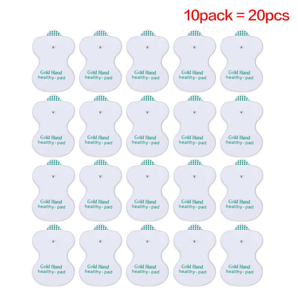 (a-20pcs 5x7.7cm) Electrodes Pads for Tens EMS Electric Muscle Stimulator Physiotherapy Accessories Sticker Adhesive Replacement Patch Massage Pad-image-OPC-PC9P6Y5-NEW