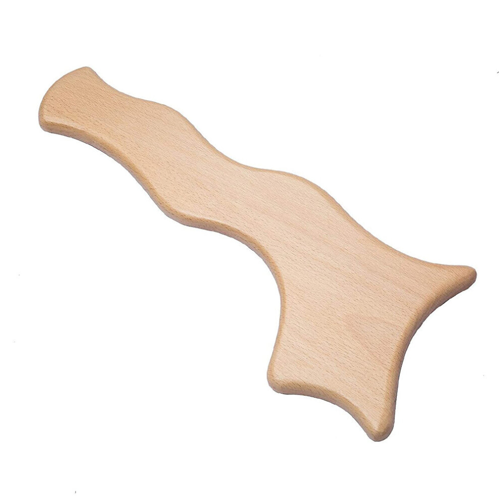 Dechoicelife Tcare Wooden Gua Sha Tools Anti Cellulite Massage Tool, Wood Therapy Lymphatic Drainage Paddle Soft Tissue Therapy Massage Tools