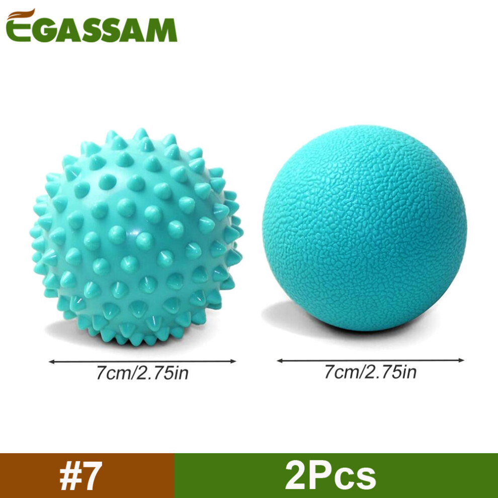 Dechoicelife (A-7) Foot Massage Roller & Spiky Ball Therapy Set, Manual Foot Massager For Plantar Fasciitis, Heel Arch Pain,Trigger Point Therapy