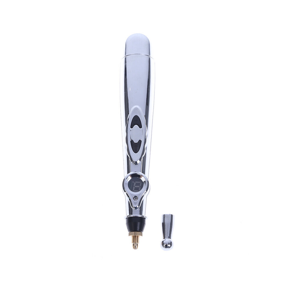 Dechoicelife Electronic Acupuncture Pen Point Massager Electric Meridians Laser Therapy Heal Massage Pen Meridian Energy Pen Pain Relief Tool