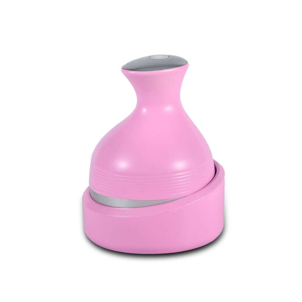 Dechoicelife Pink (A-Electric-) Electric Head Massager Head Body Relax Stress Relief Head Scratcher Scalp Hair Growth Scalp Stimulation Cat Massager Health Care